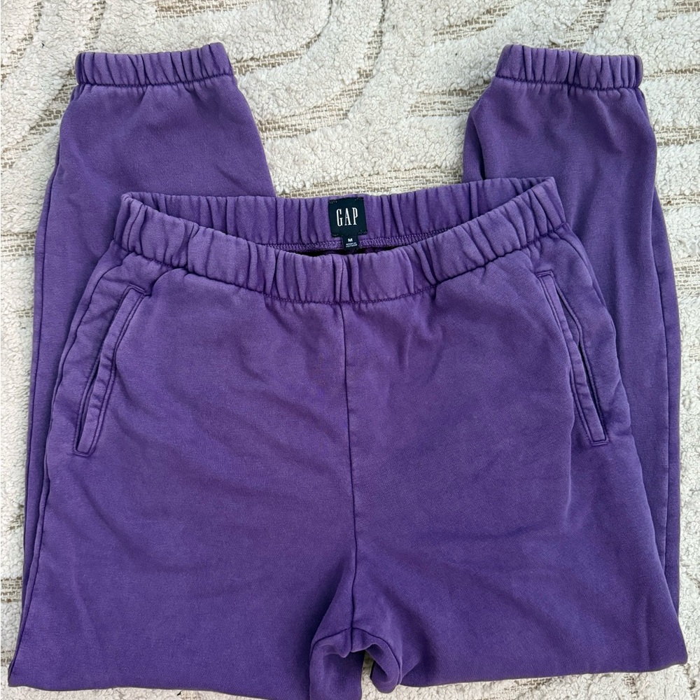 GAP Purple Jogger Pants